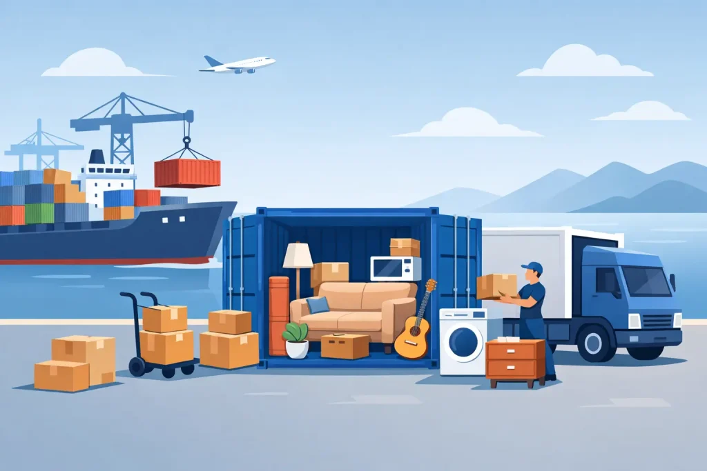 Container Shipping Household Goods Explained