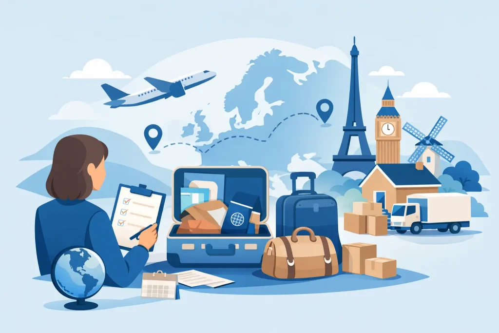 How to Plan a Europe Move Without Mistakes