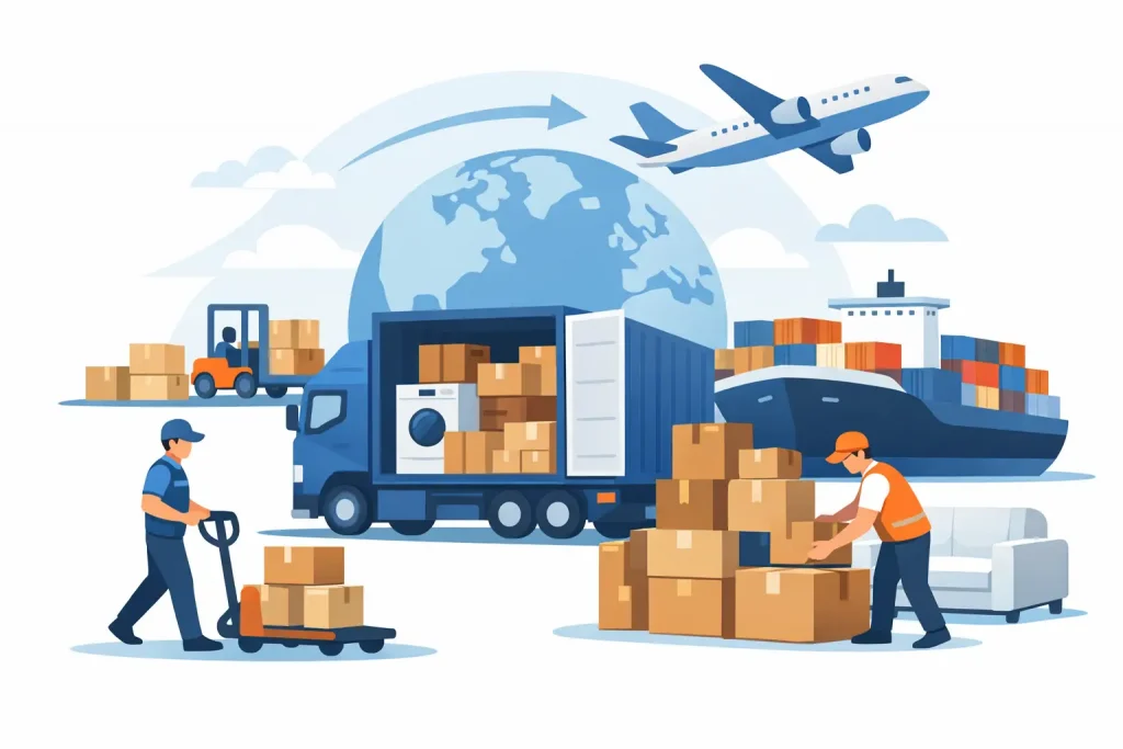 What Is Groupage Removals and How It Works