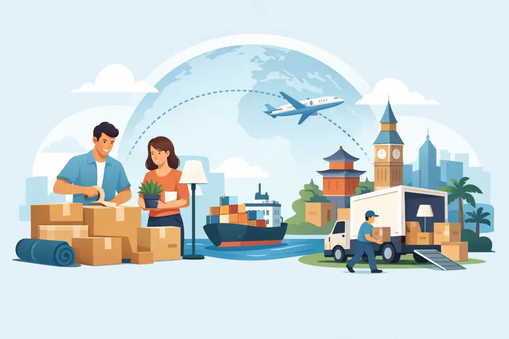 How to Move Household Goods Abroad