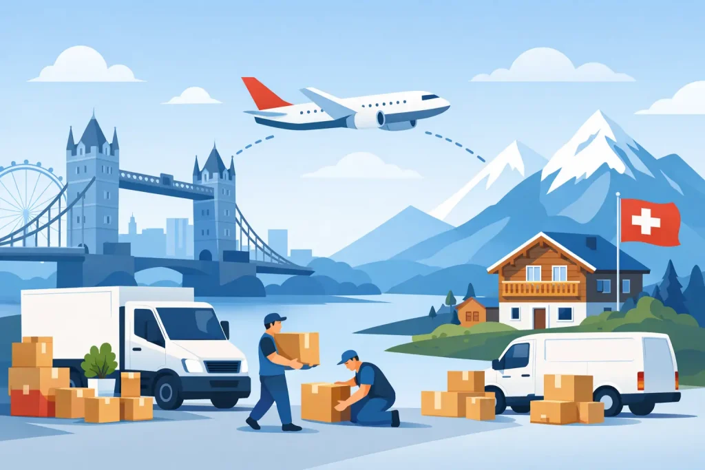 Removals to Switzerland From the UK