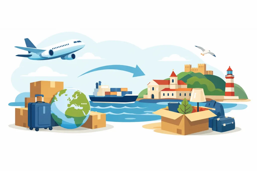 How to Ship Belongings to Portugal