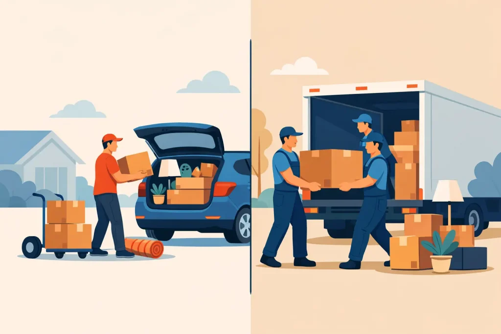 Self Move vs Removal Company: Which Fits?